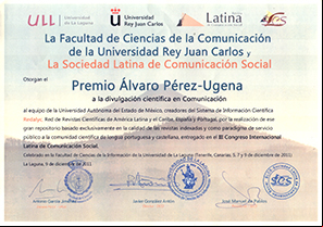 Redalyc reconocimientos
